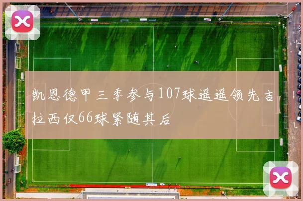凯恩德甲三季参与107球遥遥领先吉拉西仅66球紧随其后