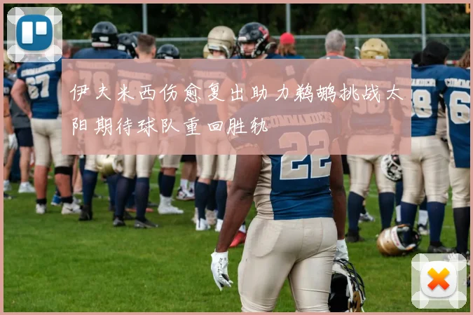 伊夫米西伤愈复出助力鹈鹕挑战太阳期待球队重回胜轨